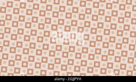 Abstrakte nahtlose Muster , Quadrate und Kreise Muster, Hintergrund, Quadrate abstraktes Muster, bunt, nahtlose Quadrate und Kreise abstrakt Stockfoto