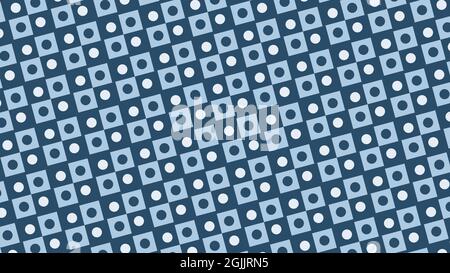Abstrakte nahtlose Muster , Quadrate und Kreise Muster, Hintergrund, Quadrate abstraktes Muster, bunt, nahtlose Quadrate und Kreise abstrakt Stockfoto