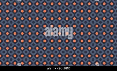 Abstrakte nahtlose Muster , Quadrate und Kreise Muster, Hintergrund, Quadrate abstraktes Muster, bunt, nahtlose Quadrate und Kreise abstrakt Stockfoto