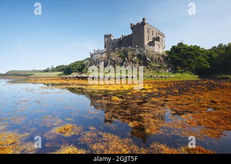 Dunvegan Castle. Isle of Skye. Schottland, Großbritannien. Stockfoto