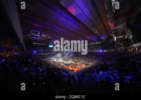 Paris, Frankreich. September 2021. Atmosphäre während der La Conquete im Roland Garros Stadion am 10. September 2021 in Paris, Frankreich. Foto von Jerome Domine/ABACAPRESS.COM Quelle: Abaca Press/Alamy Live News Stockfoto