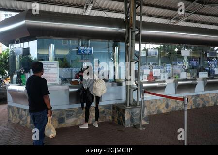 Pattaya Zum Busbahnhof Bangkok, North Pattaya Road, Pattaya Thailand Stockfoto