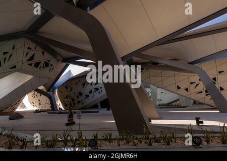 Riad, Saudi-Arabien - 30. Dezember 2017: EINGANGSBEREICH DES APEX Convention Center Stockfoto