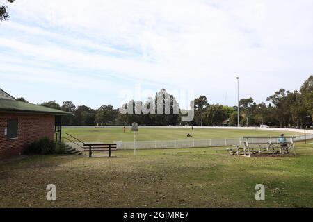 Alan Davidson Oval in Airey Park, Homebush Stockfoto