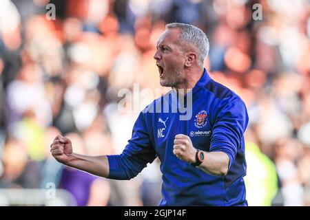 Blackpool, Großbritannien. 11. Sep, 2021. In Blackpool, Vereinigtes Königreich am 9/11/2021. (Foto von Mark Cosgrove/News Images/Sipa USA) Quelle: SIPA USA/Alamy Live News Stockfoto