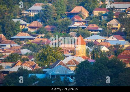 Kuppel einer alten christlichen Kirche im Dorf Kish Stockfoto