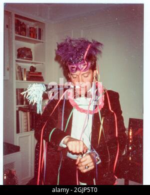 Polaroid-Momentaufnahme im Retro-Stil des 20. Jahrhunderts, USA Stockfoto