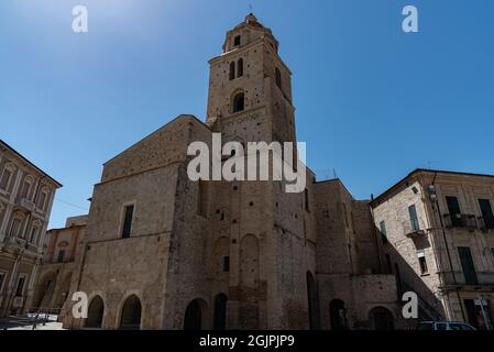 Lanciano, Chieti. Sanctuary Kirche von San Francesco - Sitz des eucharistischen Wunders Stockfoto