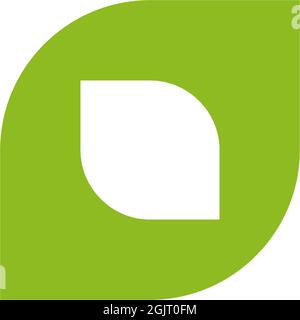 O Buchstabe Initial Symbol Logo Design Inspiration Vektor Vorlage Stock Vektor