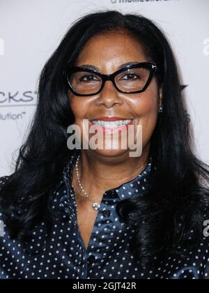 Beverly Hills, Usa. September 2021. BEVERLY HILLS, LOS ANGELES, KALIFORNIEN, USA - 11. SEPTEMBER: Cookie Johnson kommt bei der 12. Jährlichen Women of Excellence Awards and Fashion Show der ladylike Foundation an, die am 11. September 2021 im Beverly Hilton Hotel in Beverly Hills, Los Angeles, Kalifornien, USA, stattfand. (Foto: Xavier Collin/Image Press Agency/Sipa USA) Quelle: SIPA USA/Alamy Live News Stockfoto