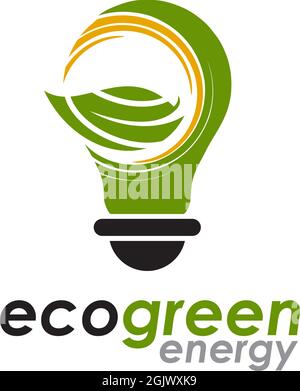 Grüne Ökologie Symbol Design Vektor Illustration Vorlage Stock Vektor