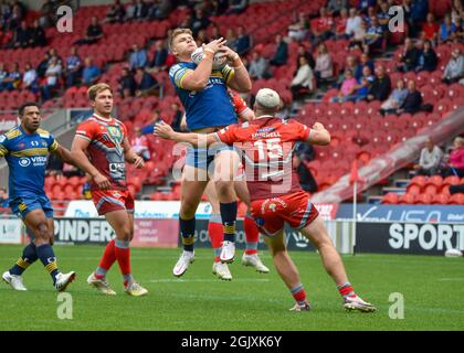 Betfred League 1-Spiel, Doncaster RLFC V Keighley Cougars im Keepmoat Stadium, Doncaster, Großbritannien am 12. September 2021 Credit: Craig Cresswell/Alamy Live News Stockfoto