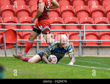 Betfred League 1-Spiel, Doncaster RLFC V Keighley Cougars im Keepmoat Stadium, Doncaster, Großbritannien am 12. September 2021 Credit: Craig Cresswell/Alamy Live News Stockfoto