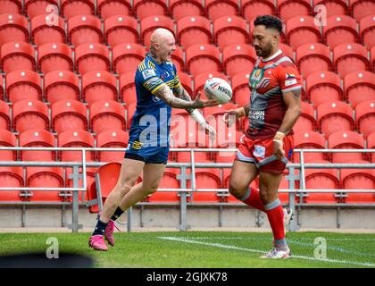 Betfred League 1-Spiel, Doncaster RLFC V Keighley Cougars im Keepmoat Stadium, Doncaster, Großbritannien am 12. September 2021 Credit: Craig Cresswell/Alamy Live News Stockfoto