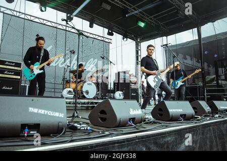 Weatherstate live beim Slam Dunk Festival leeds 2021 Stockfoto