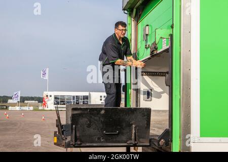 Co-Op-Fahrer des Jahres, gesponsert von Scania (GB) Stockfoto