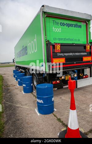 Co-Op-Fahrer des Jahres, gesponsert von Scania (GB) Stockfoto