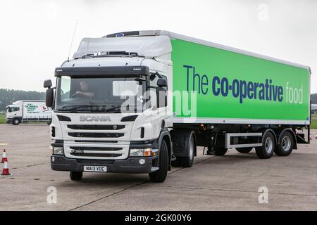 Co-Op-Fahrer des Jahres, gesponsert von Scania (GB) Stockfoto