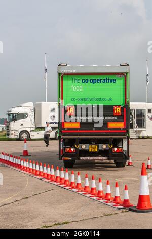 Co-Op-Fahrer des Jahres, gesponsert von Scania (GB) Stockfoto