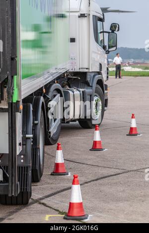 Co-Op-Fahrer des Jahres, gesponsert von Scania (GB) Stockfoto