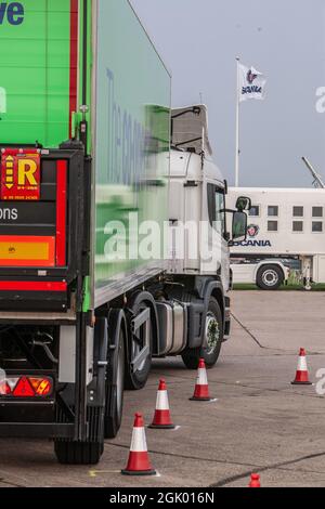 Co-Op-Fahrer des Jahres, gesponsert von Scania (GB) Stockfoto