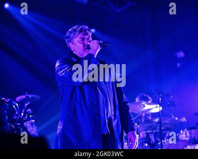 Glasgow, Schottland, Großbritannien. September 2021. Elbow in concert, Glasgow Great, Großbritannien. Stockfoto