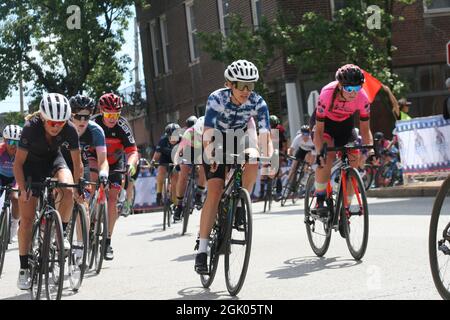 Giro della Montagna 2021/Gateway Cup 2021 Radrennen der Frauen Stockfoto