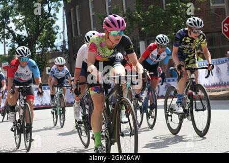 Giro della Montagna 2021/Gateway Cup 2021 Radsport der Frauen Stockfoto