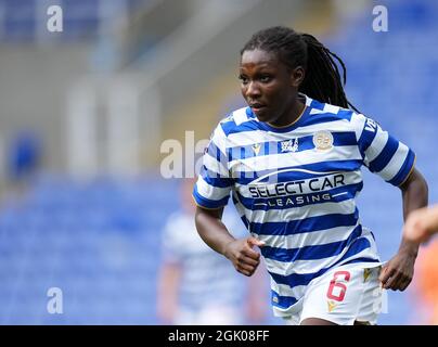 Reading, Großbritannien. September 2021. DeAnne Rose von Reading Women beim FAWSL-Spiel zwischen Reading Women und Arsenal Women im Madejski Stadium, Reading, England, am 12. September 2021. Foto von Andy Rowland. Quelle: Prime Media Images/Alamy Live News Stockfoto