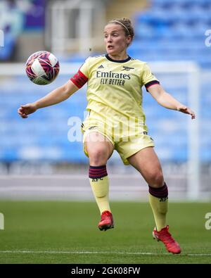 Reading, Großbritannien. September 2021. Kim Little von Arsenal Women beim FAWSL-Spiel zwischen Reading Women und Arsenal Women im Madejski Stadium, Reading, England, am 12. September 2021. Foto von Andy Rowland. Quelle: Prime Media Images/Alamy Live News Stockfoto