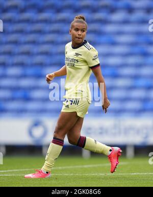 Reading, Großbritannien. September 2021. Nikita Parris von Arsenal Women beim FAWSL-Spiel zwischen Reading Women und Arsenal Women im Madejski Stadium, Reading, England, am 12. September 2021. Foto von Andy Rowland. Quelle: Prime Media Images/Alamy Live News Stockfoto