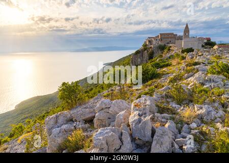 Libenice auf der Insel Cres, Coratia Stockfoto