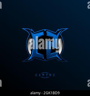 Initial CZ-Logo-Design, Initial CZ-Logo-Design mit Cool-Stil, Logo für Spiele, Esport, erste Spiele, Community oder Unternehmen. Stock Vektor