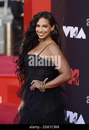 Nessa nimmt am 2021 12. September 2021 an den MTV Video Music Awards im Barclays Center im Stadtteil Brooklyn in New York City Teil. Foto: Jeremy Smith/imageSPACE /MediaPunch Stockfoto