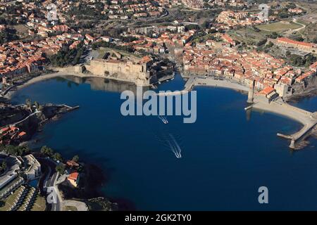 FRANKREICH PYRENEES ORIENTALES (66) COLLIOURE Stockfoto