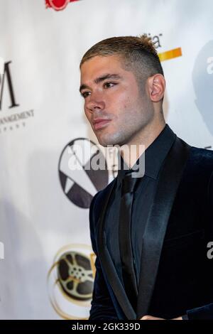 Burbank, CA, USA. September 2021. Kristos Andrews nimmt am 12. September 2021 an der 13. Jährlichen Gala der Burbank International Film Festival Awards im Burbank Marriott, Burbank, CA Teil.Quelle: Eugene Powers/Alamy Live News Stockfoto