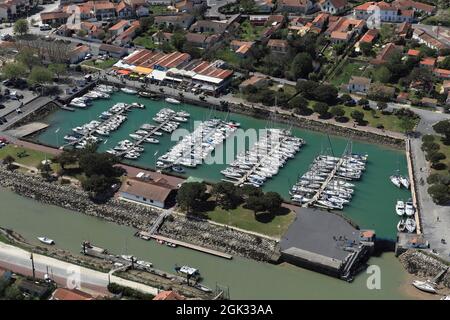 FRANKREICH CHARENTE-MARITIME (17)BOYARDVILLE'S HAFEN Stockfoto