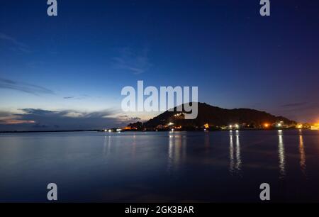 Nice Ha Tien Stadt in der Provinz Kien Giang, Südvietnam Stockfoto