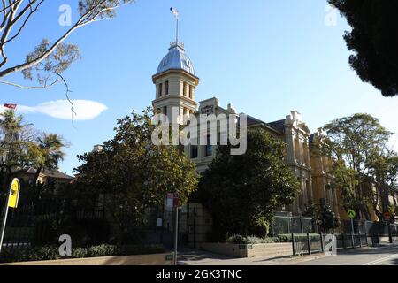 Presbyterian Ladies’ College Sydney, Croydon. Stockfoto