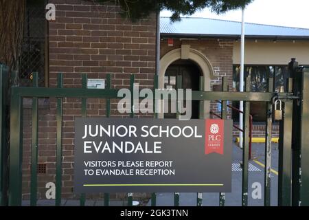 Junior School Evandale, Presbyterian Ladies’ College Sydney, Croydon. Stockfoto