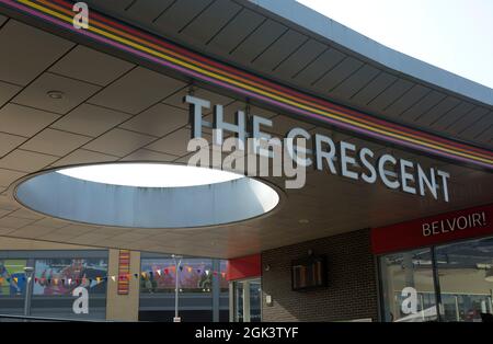 The Crescent, Hinckley, Leicestershire, England, Großbritannien Stockfoto