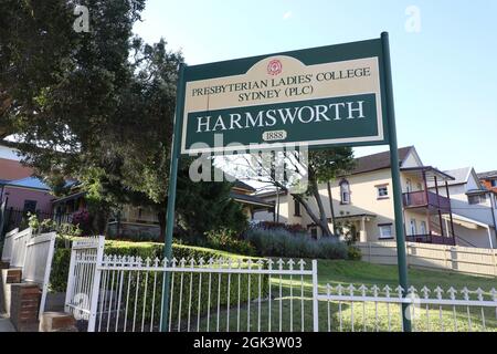 Presbyterian Ladies’ College Sydney, Croydon. Stockfoto