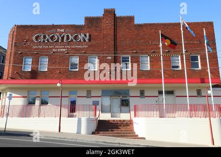 Das Croydon Center for Art, Design and Technology PLC Sydney Stockfoto