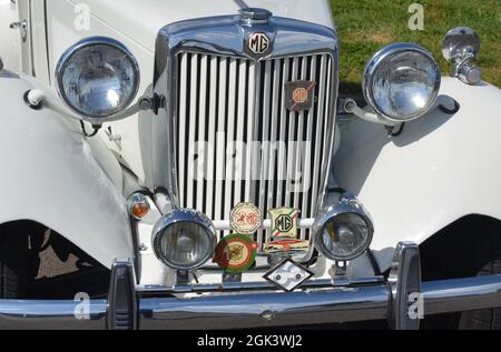 Oldtimer MG Stockfoto