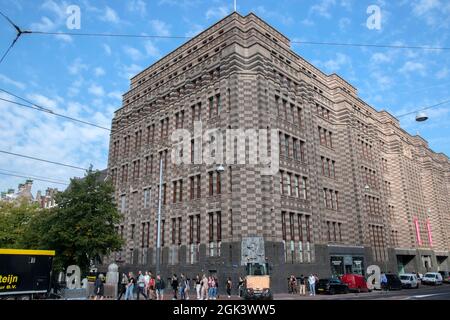 Stadtarchiv In Amsterdam, Niederlande 9-9-2021 Stockfoto