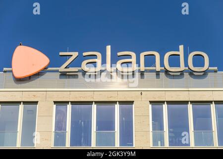 Zalando, Mühlenstraße, Friedrichshain, Berlin, Deutschland Stockfoto
