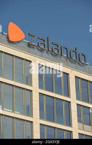 Zalando, Mühlenstraße, Friedrichshain, Berlin, Deutschland Stockfoto