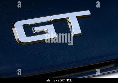 Ford Mustang GT-Emblem Stockfoto