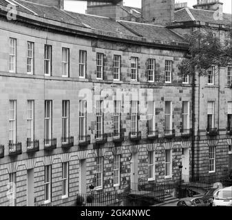 Historische Wohnsiedlung Neustadt, Edinburgh, Zentralschottland, Großbritannien Stockfoto