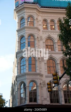 Lit Brothers' Cast Iron Building, Philadelphia, Pennsylvania, USA Stockfoto